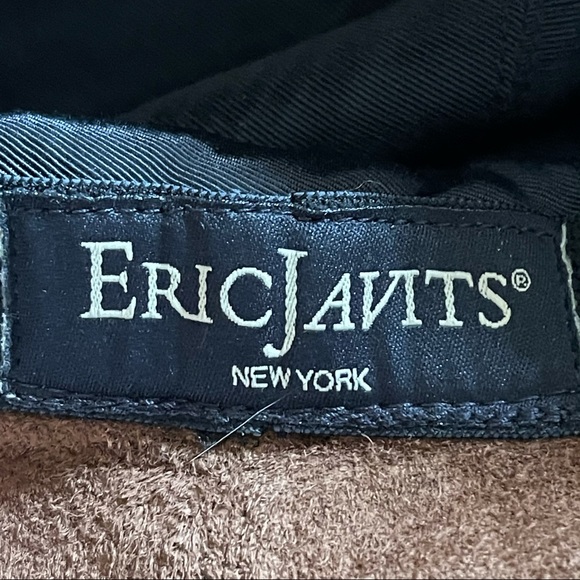 Eric javitz leather bucket hat lace front retro - Picture 5 of 6